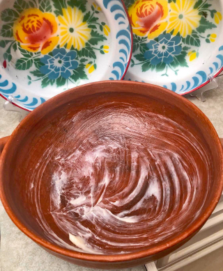 Capirotada Caszuela Manteca 1 Capirotada Caszuela Manteca 1