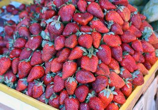 Fresas en Pátzcuaro