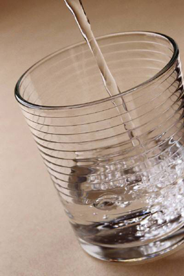 Glass of water